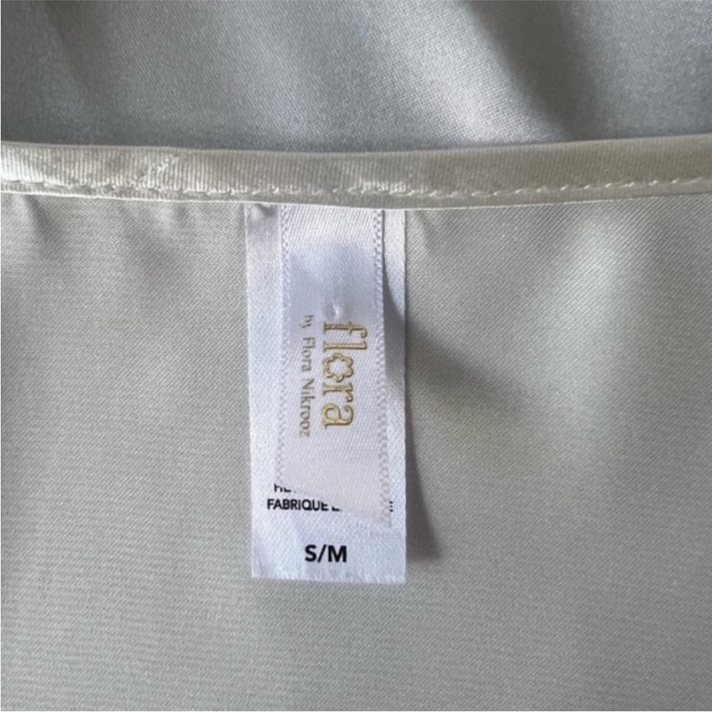 Flora by‎ Flora Nikrooz Sleeve Appliqué Detail Long Robe - Picture 7 of 10
